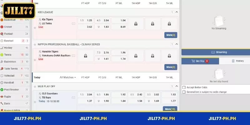 An Overview of JILI77 Sports